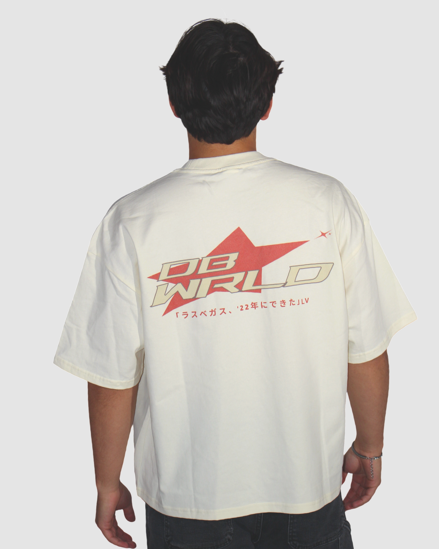 Japanese WRLD Cropped Tee