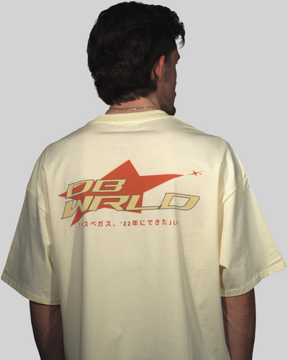 Japanese WRLD Cropped Tee